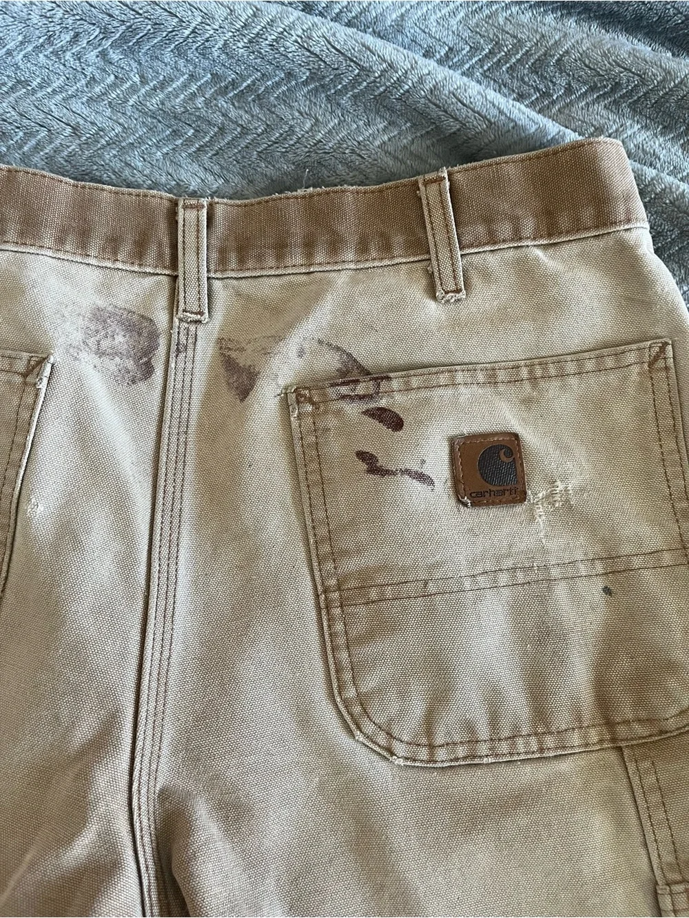 Thrashed Carhartt Work Pants